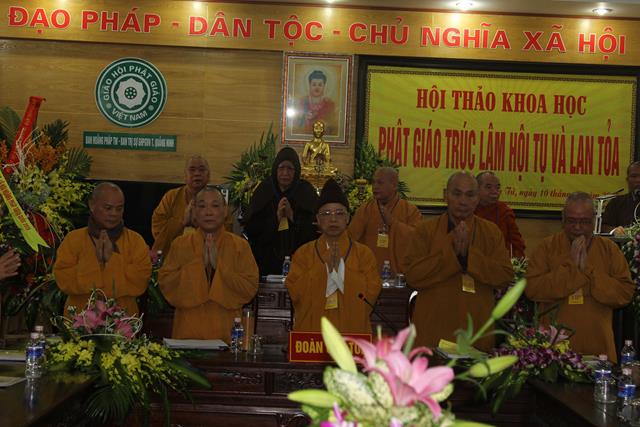 Hội thảo khoa học “Phật giáo Trúc Lâm hội tụ và lan toả