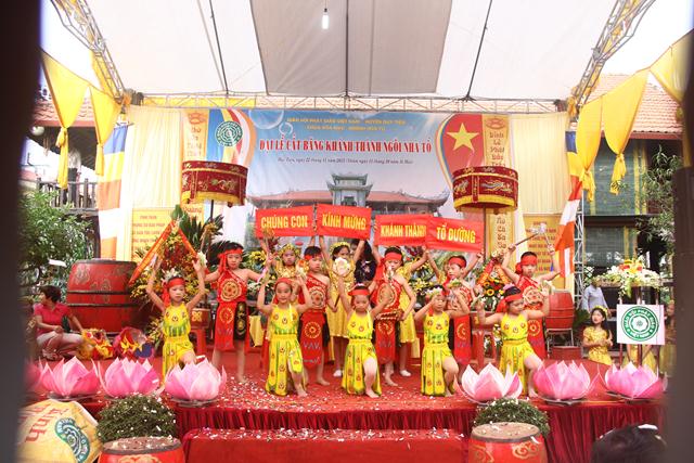 Hà Nam: Đại lễ cắt băng khánh thành Tổ đường chùa Hòa Mạc