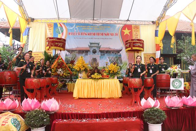 Hà Nam: Đại lễ cắt băng khánh thành Tổ đường chùa Hòa Mạc