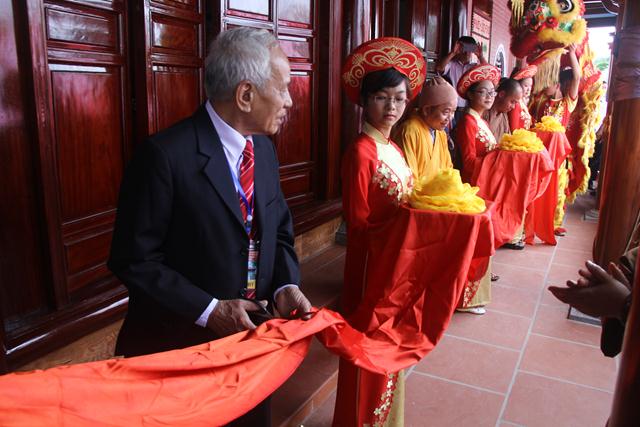 Hà Nam: Đại lễ cắt băng khánh thành Tổ đường chùa Hòa Mạc