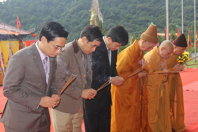 Quảng Ninh: Lễ tưởng niệm 707 năm Phật hoàng Trần Nhân Tông nhập niết bàn