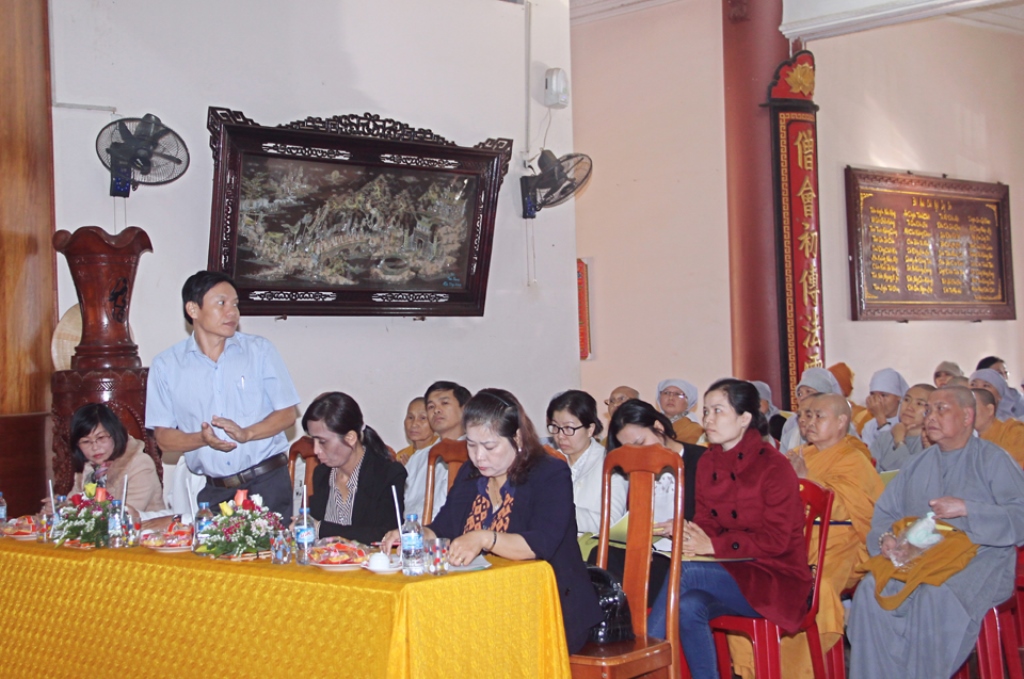 Gia Lai: Hội nghị tổng kết công tác Phật sự năm 2015