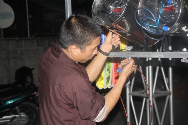 Thái Bình: Công tác chuẩn bị Đại lễ vía Phật Di Đà tại chùa Từ Xuyên