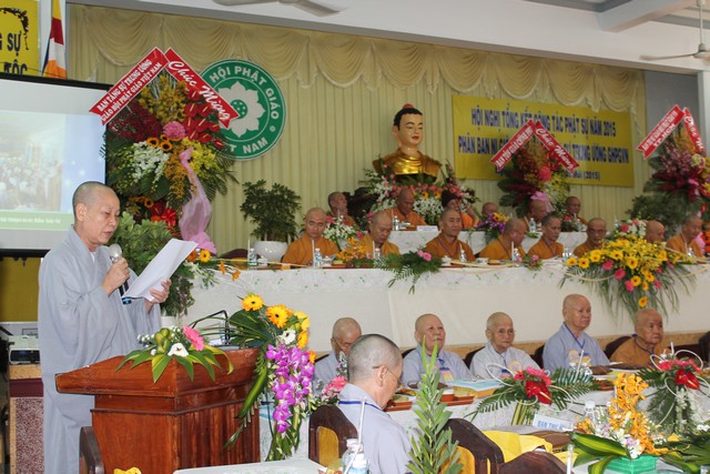 TP. HCM: Phân Ban Ni giới T.Ư tổng kết công tác Phật sự 2015