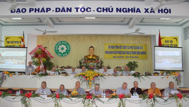 TP. HCM: Phân Ban Ni giới T.Ư tổng kết công tác Phật sự 2015