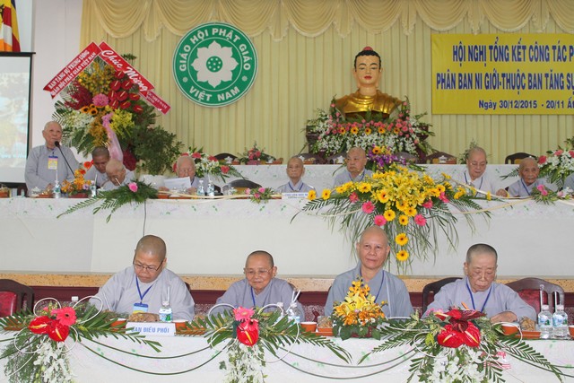 TP. HCM: Phân Ban Ni giới T.Ư tổng kết công tác Phật sự 2015