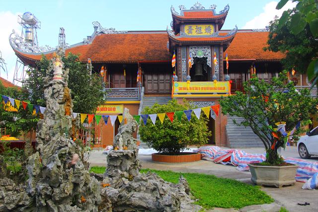 Hà Nam: Đại lễ cắt băng khánh thành Tổ đường chùa Hòa Mạc