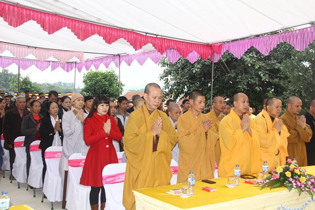 Thái Nguyên: Lễ lạc thành chính điện chùa Phú Sơn