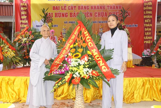 Thái Nguyên: Lễ lạc thành chính điện chùa Phú Sơn