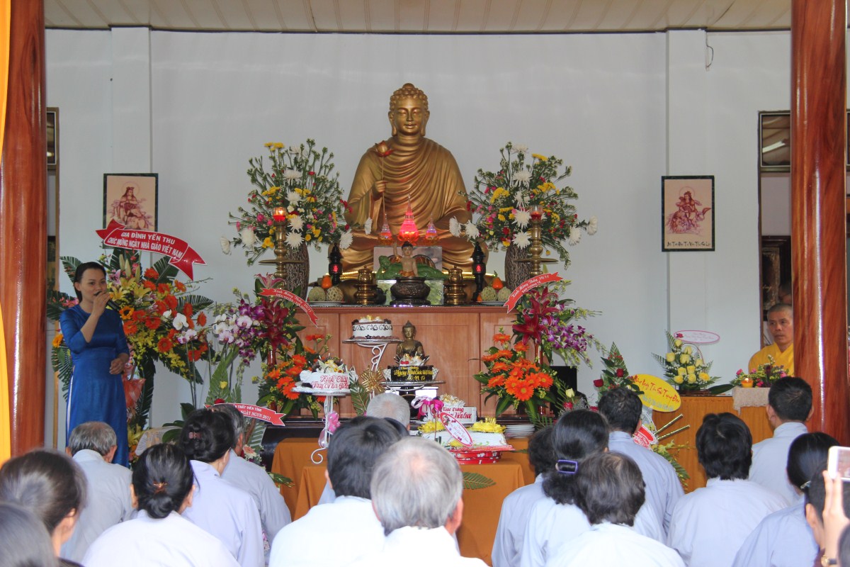 Thiền Tự Trúc Lâm Viên Giác-thành phố Nha Trang tổ chức Ngày “Hiến chương Nhà Giáo Việt Nam 2015”