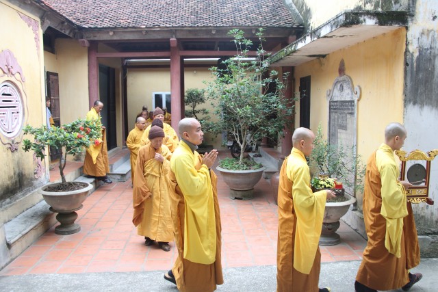 Thái Bình: Lễ húy kỵ giác linh Sư tổ lần thứ 27 tại chùa Tây Khánh