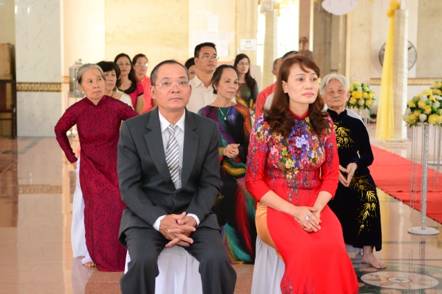 Chùa Giác Ngộ: Trang trọng lễ hằng thuận Trung Hiếu và Trúc Như