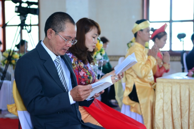 Chùa Giác Ngộ: Trang trọng lễ hằng thuận Trung Hiếu và Trúc Như