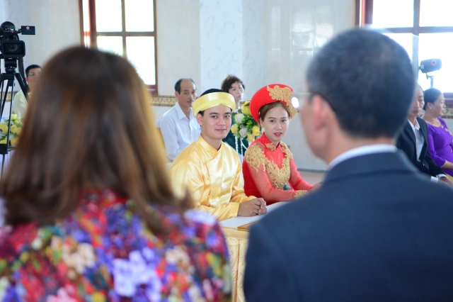 Chùa Giác Ngộ: Trang trọng lễ hằng thuận Trung Hiếu và Trúc Như