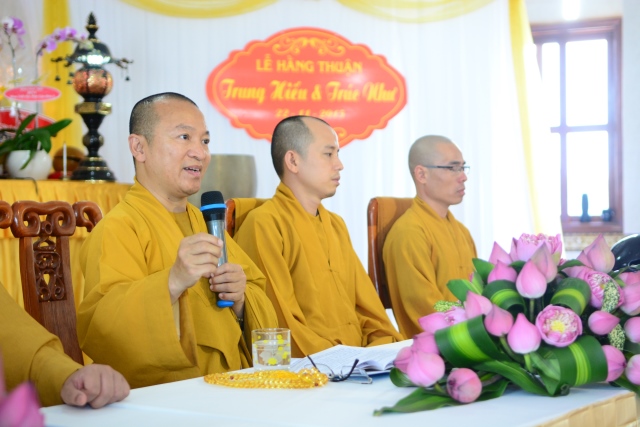 Chùa Giác Ngộ: Trang trọng lễ hằng thuận Trung Hiếu và Trúc Như