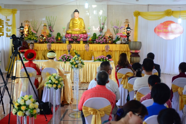 Chùa Giác Ngộ: Trang trọng lễ hằng thuận Trung Hiếu và Trúc Như