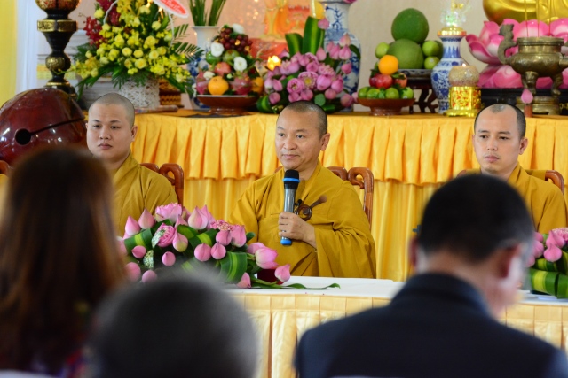 Chùa Giác Ngộ: Trang trọng lễ hằng thuận Trung Hiếu và Trúc Như