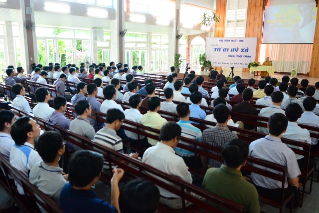 TT. Thích Nhật Từ chia sẻ về lòng từ bi tại Chủng Viện Phanxicô