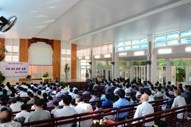 TT. Thích Nhật Từ chia sẻ về lòng từ bi tại Chủng Viện Phanxicô
