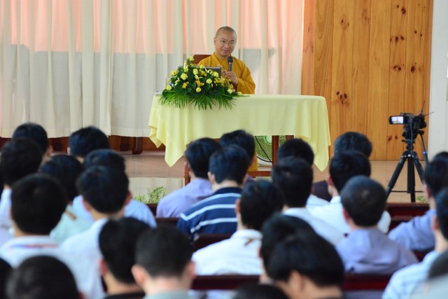 TT. Thích Nhật Từ chia sẻ về lòng từ bi tại Chủng Viện Phanxicô