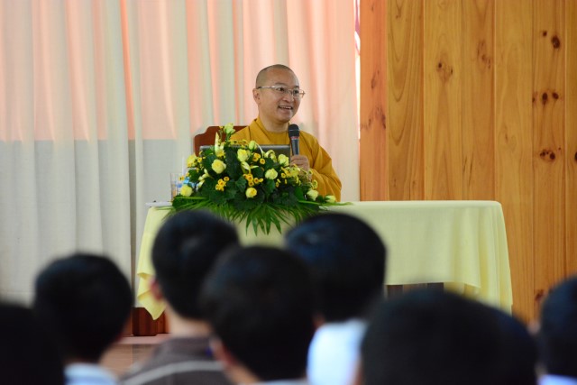 TT. Thích Nhật Từ chia sẻ về lòng từ bi tại Chủng Viện Phanxicô