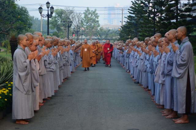 TP. HCM: Long trọng khai mạc Đại giới đàn Trí Đức PL. 2559
