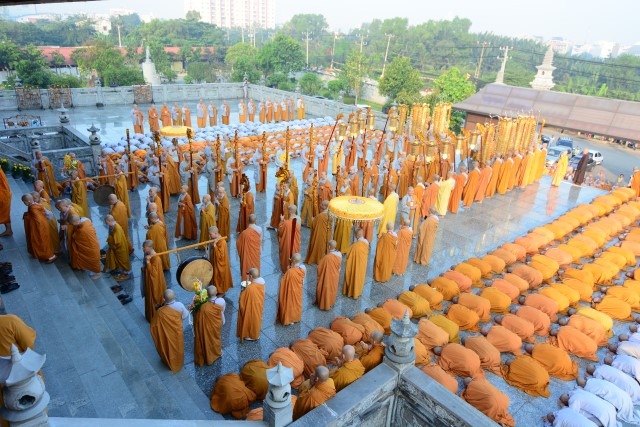 TP. HCM: Long trọng khai mạc Đại giới đàn Trí Đức PL. 2559