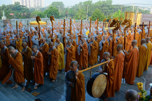 TP. HCM: Long trọng khai mạc Đại giới đàn Trí Đức PL. 2559