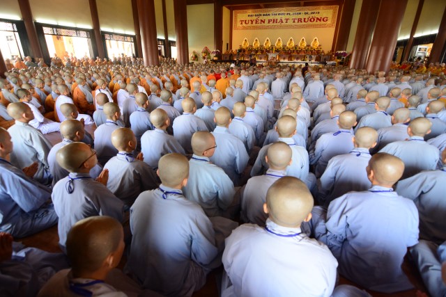 TP. HCM: Long trọng khai mạc Đại giới đàn Trí Đức PL. 2559