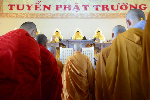 TP. HCM: Long trọng khai mạc Đại giới đàn Trí Đức PL. 2559