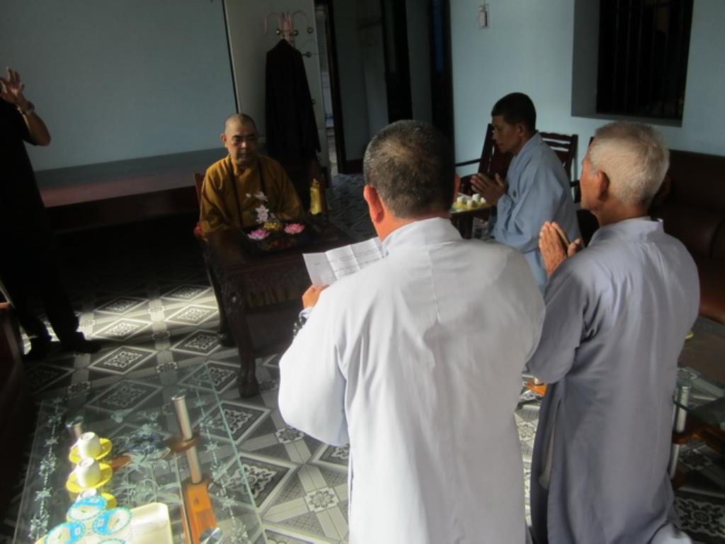 Khóa tu dành cho người khiếm thị tại chùa Minh Châu