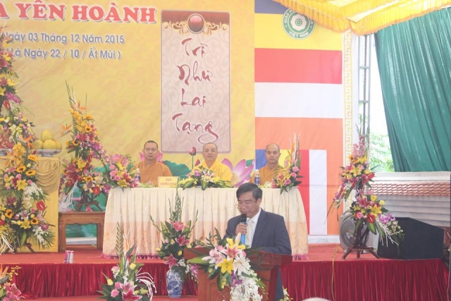 Lễ bổ nhiệm trụ trì chùa Yên Hoành