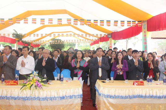 Lễ bổ nhiệm trụ trì chùa Yên Hoành