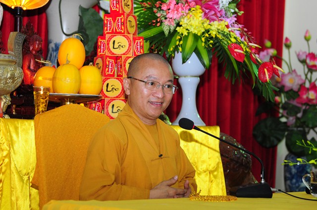 Hải Phòng: TT. Thích Nhật Từ chia sẻ Pháp đàm tại chùa Hào Quang