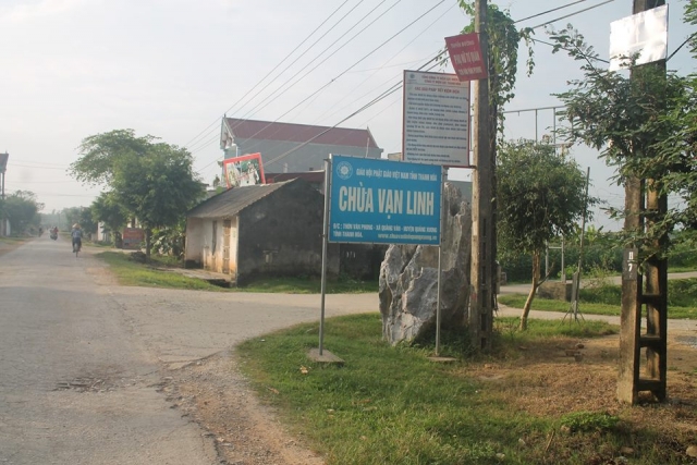 Thanh Hóa: Phật tử về chùa Vạn Linh tham dự khóa tu