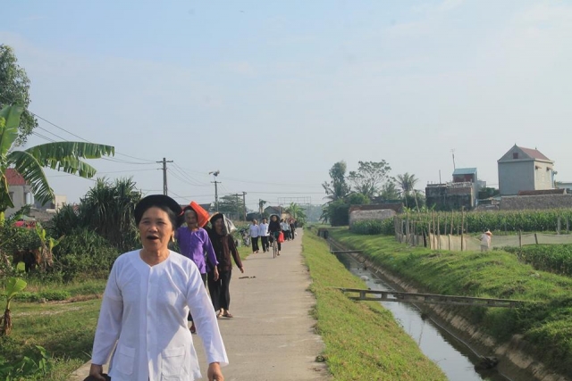 Thanh Hóa: Phật tử về chùa Vạn Linh tham dự khóa tu