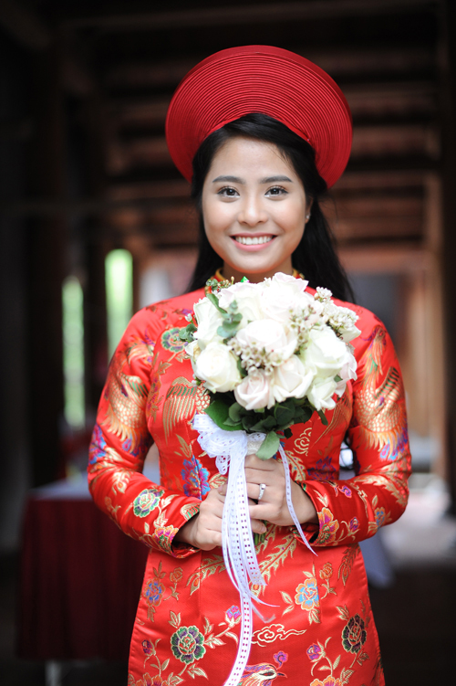 Vợ chồng Kiều Anh làm lễ Hằng thuận