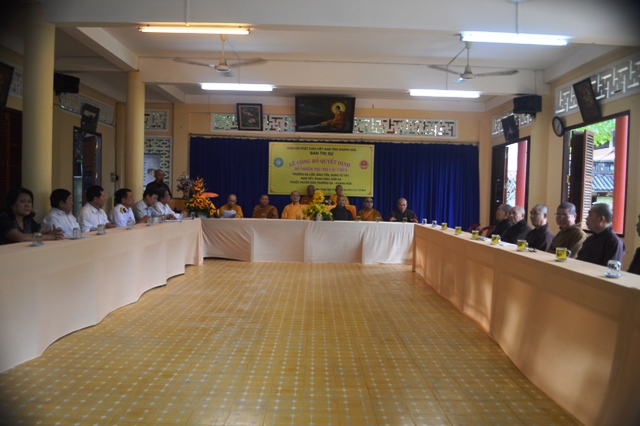 Khánh Hòa: Lễ công bố và trao quyết định bổ nhiệm trụ trì các chùa tại Trường Sa