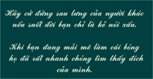 NÓI XẤU NGƯỜI KHÁC