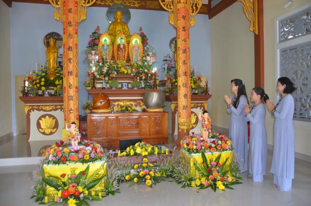 Quảng Trị: Thiêng liêng lễ rước Phật đản sanh vào làng
