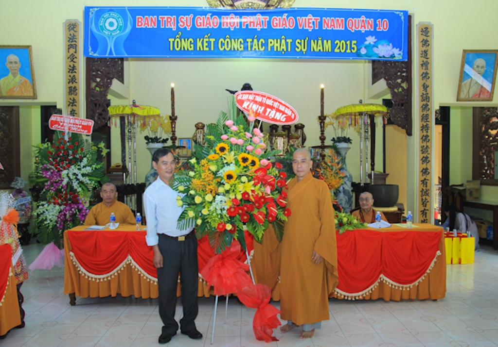 TP.HCM: Phật giáo quận 10 tổng kết Phật sự năm 2015