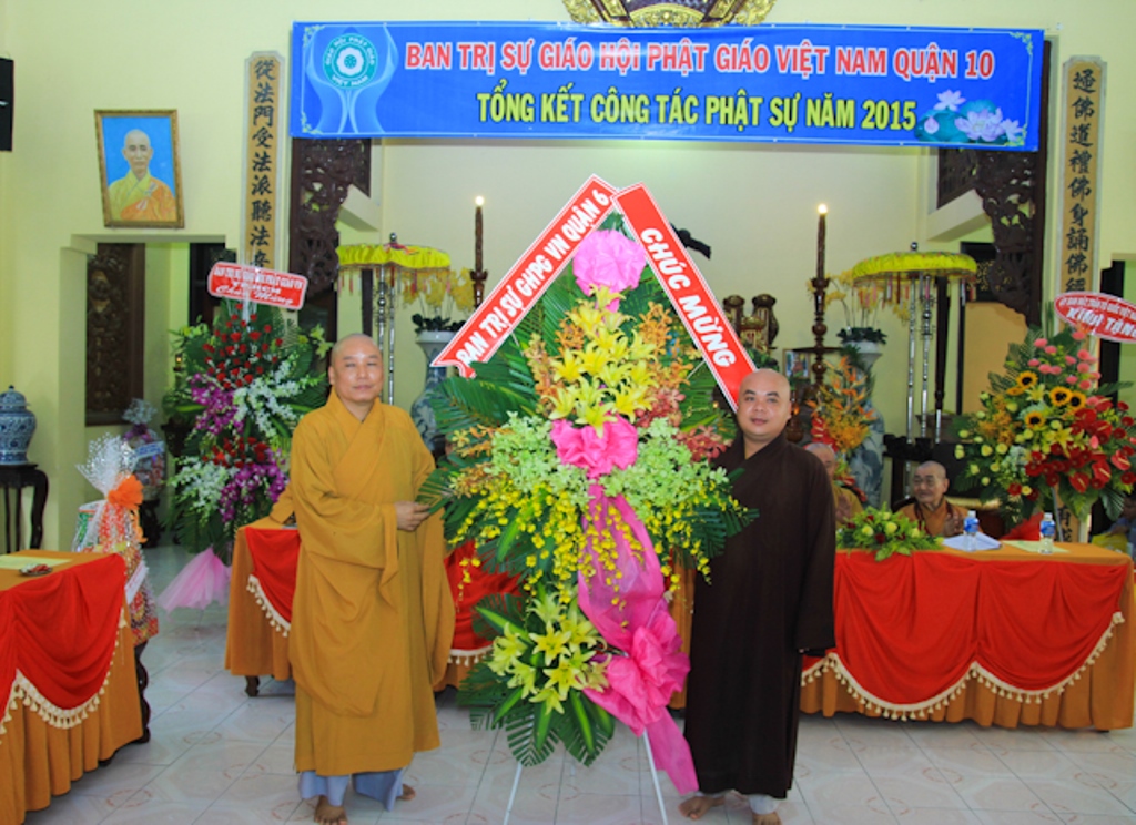 TP.HCM: Phật giáo quận 10 tổng kết Phật sự năm 2015