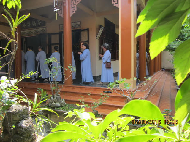 Chùa Thiên Bửu tổ chức khóa tu Bát quan trai kỳ III