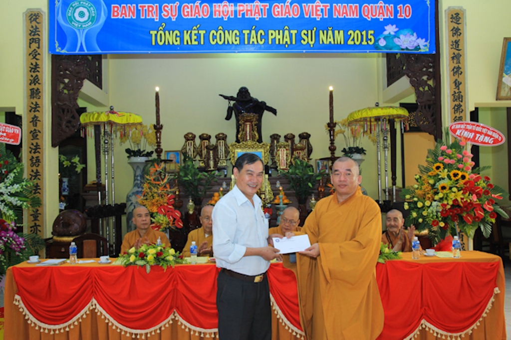 TP.HCM: Phật giáo quận 10 tổng kết Phật sự năm 2015