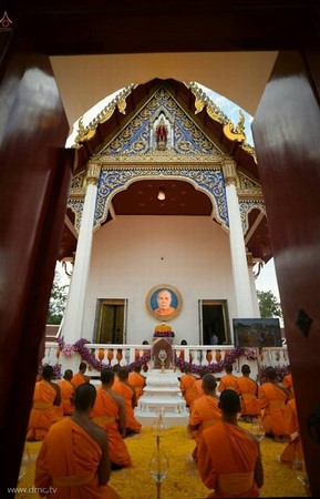 Thái Lan: Chùm ảnh diễu hành quanh Phố phường dịp kỷ niệm ngày Phật Thành đạo