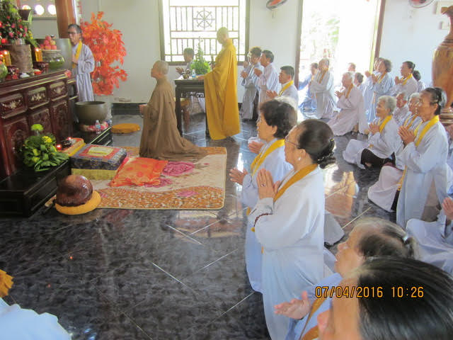 Chùa Thiên Bửu tổ chức khóa tu Bát quan trai kỳ III