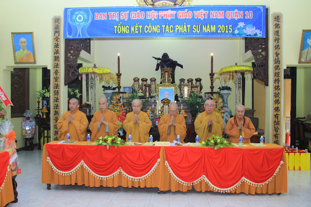 TP.HCM: Phật giáo quận 10 tổng kết Phật sự năm 2015
