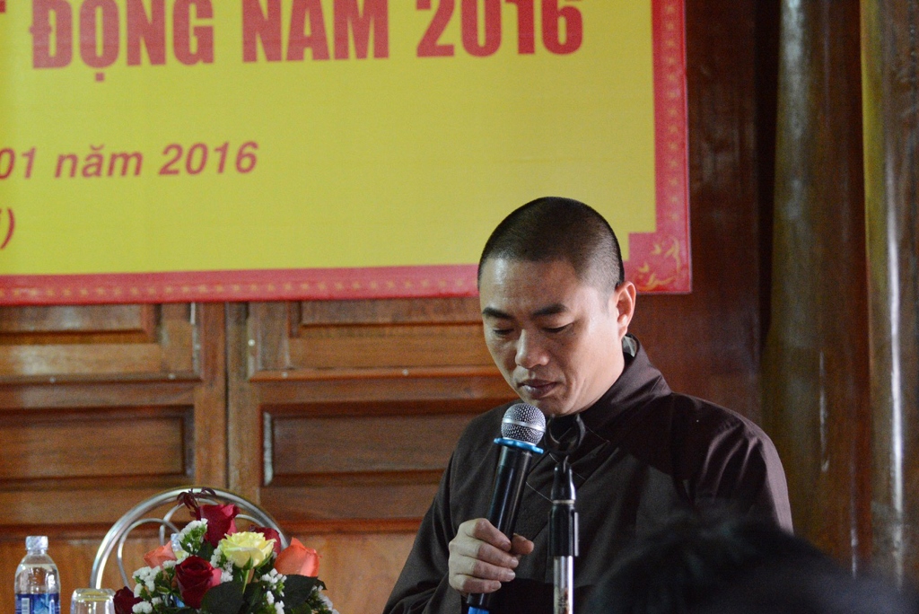 Hà Tĩnh: Hội nghị tổng kết công tác Phật sự năm 2015