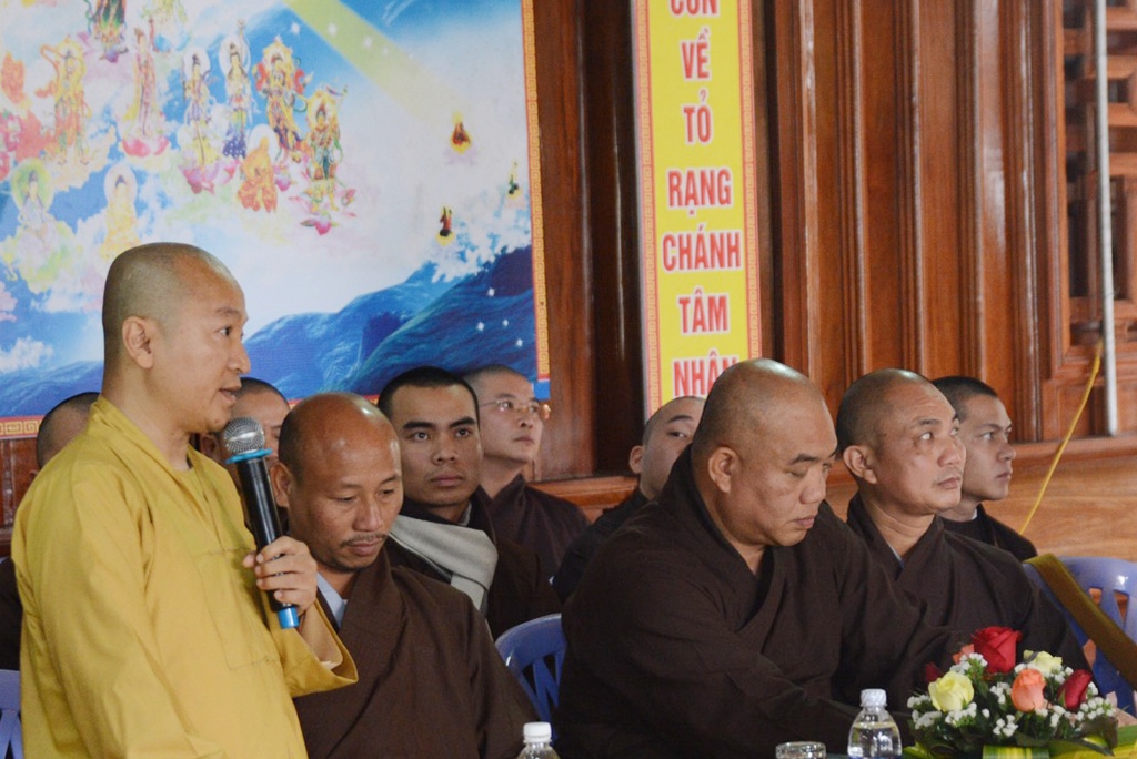 Hà Tĩnh: Hội nghị tổng kết công tác Phật sự năm 2015
