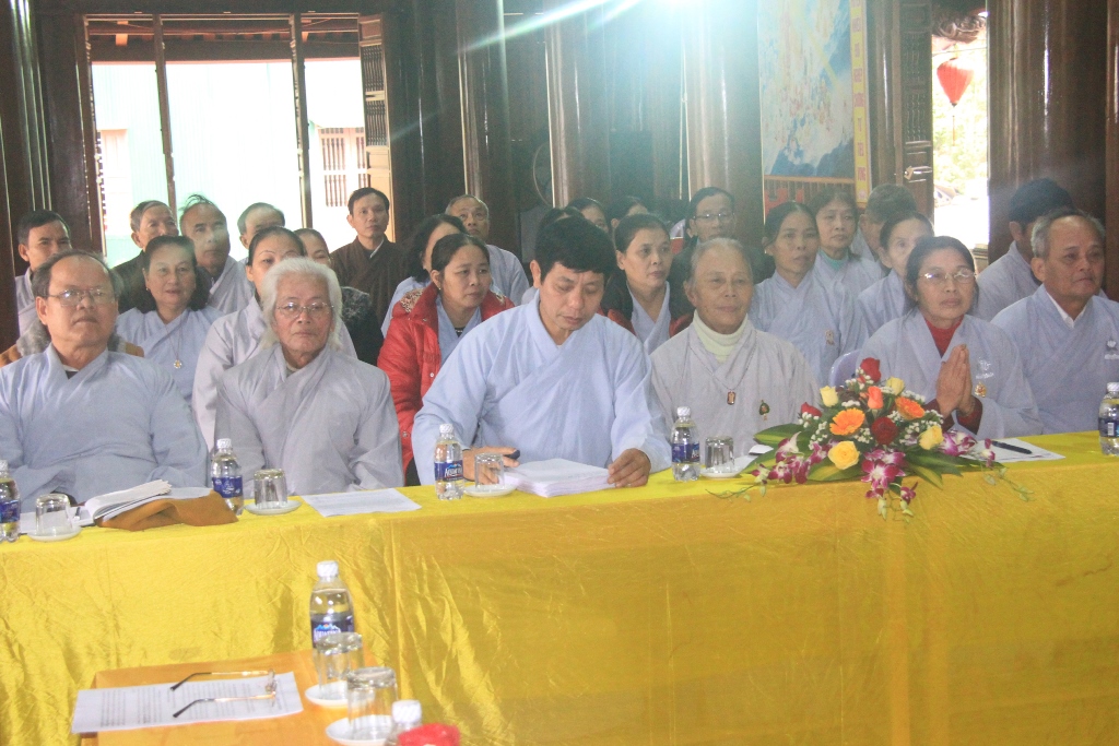 Hà Tĩnh: Hội nghị tổng kết công tác Phật sự năm 2015